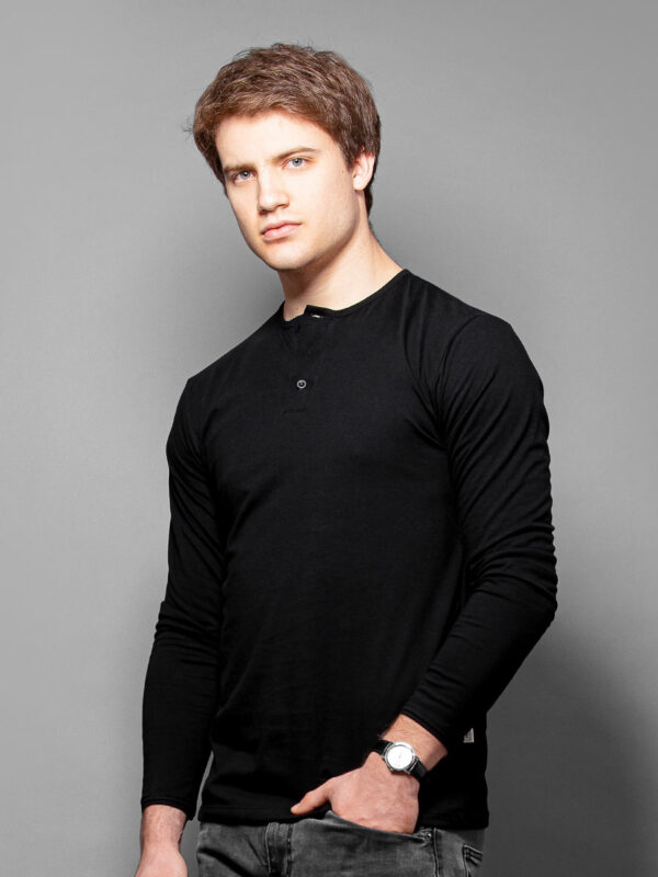 Polo Henley Midnight MKCK Clothing