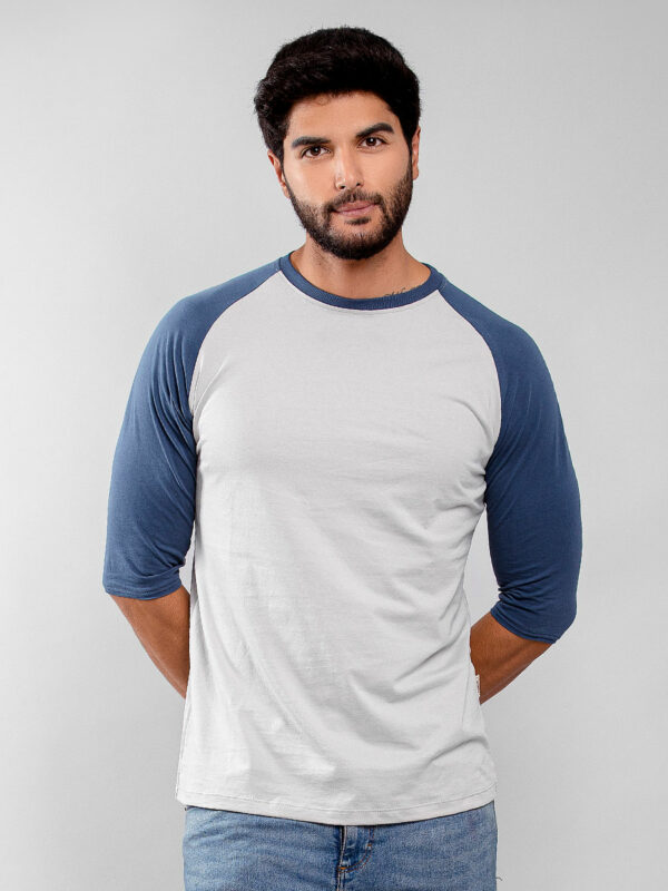 Polo Ranglan 3/4 Steel