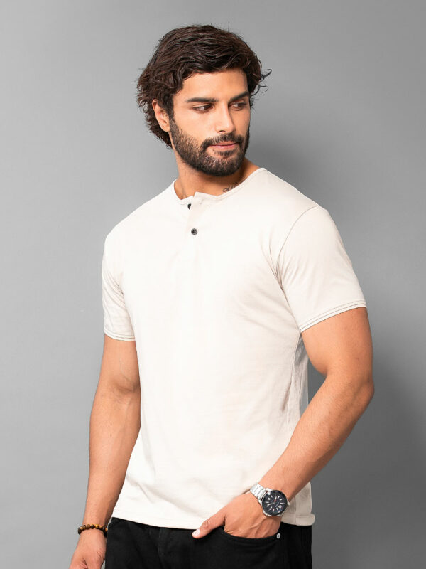 Polo Henley Ivory