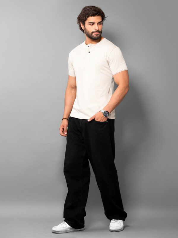 Polo Henley Ivory - Imagen 3