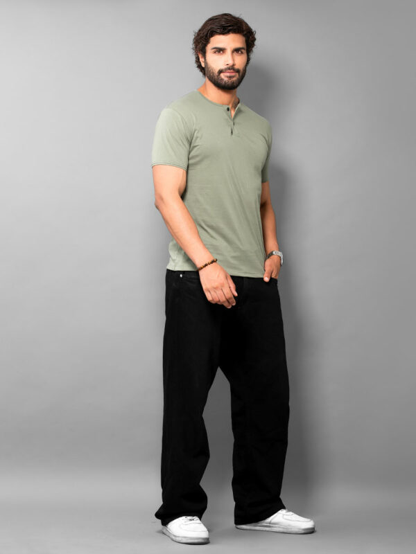 Polo Henley Mint - Imagen 3