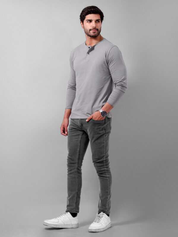 Polo Henley Silver - Imagen 3